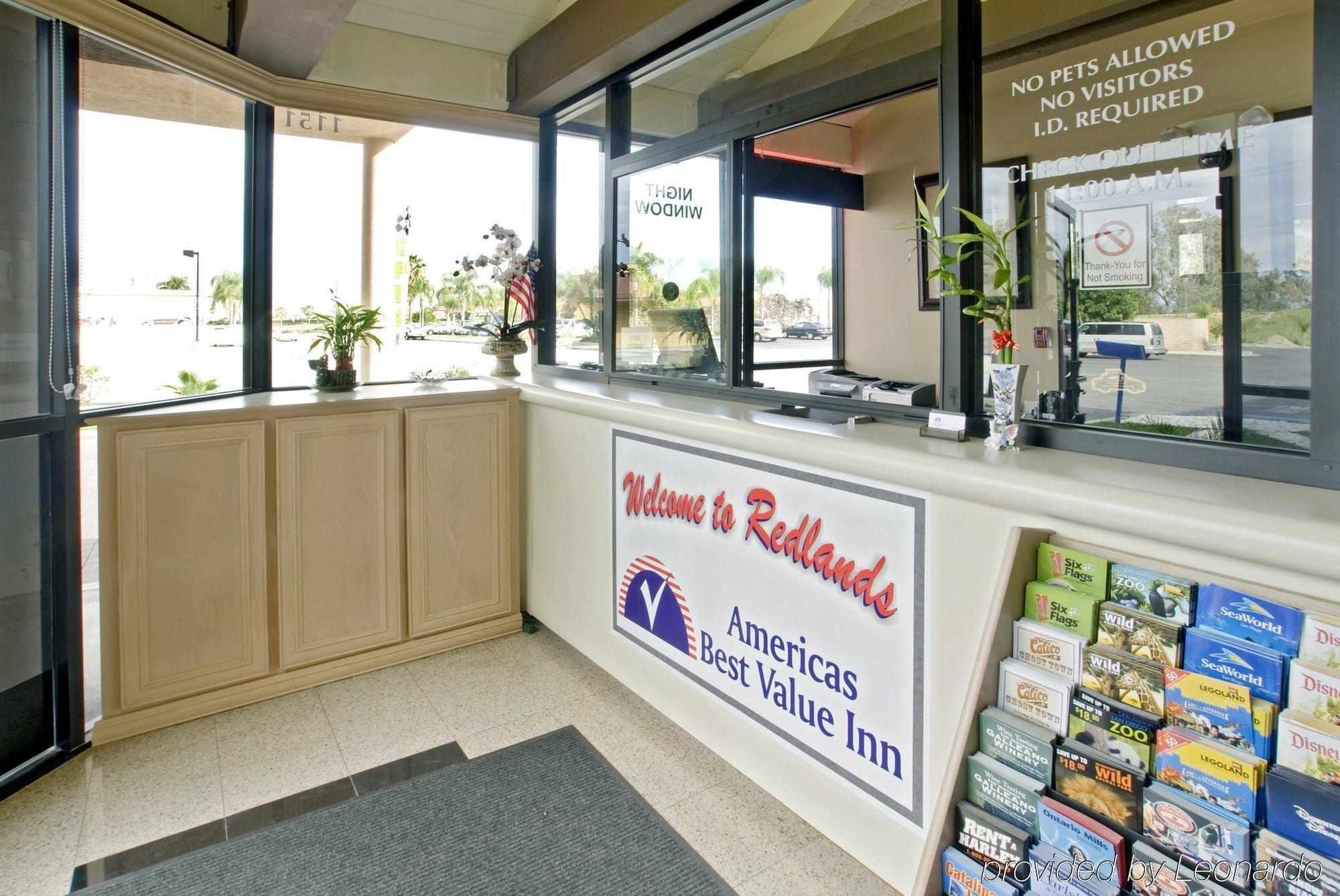 Americas Best Value Inn Redlands San Bernardino Interior photo